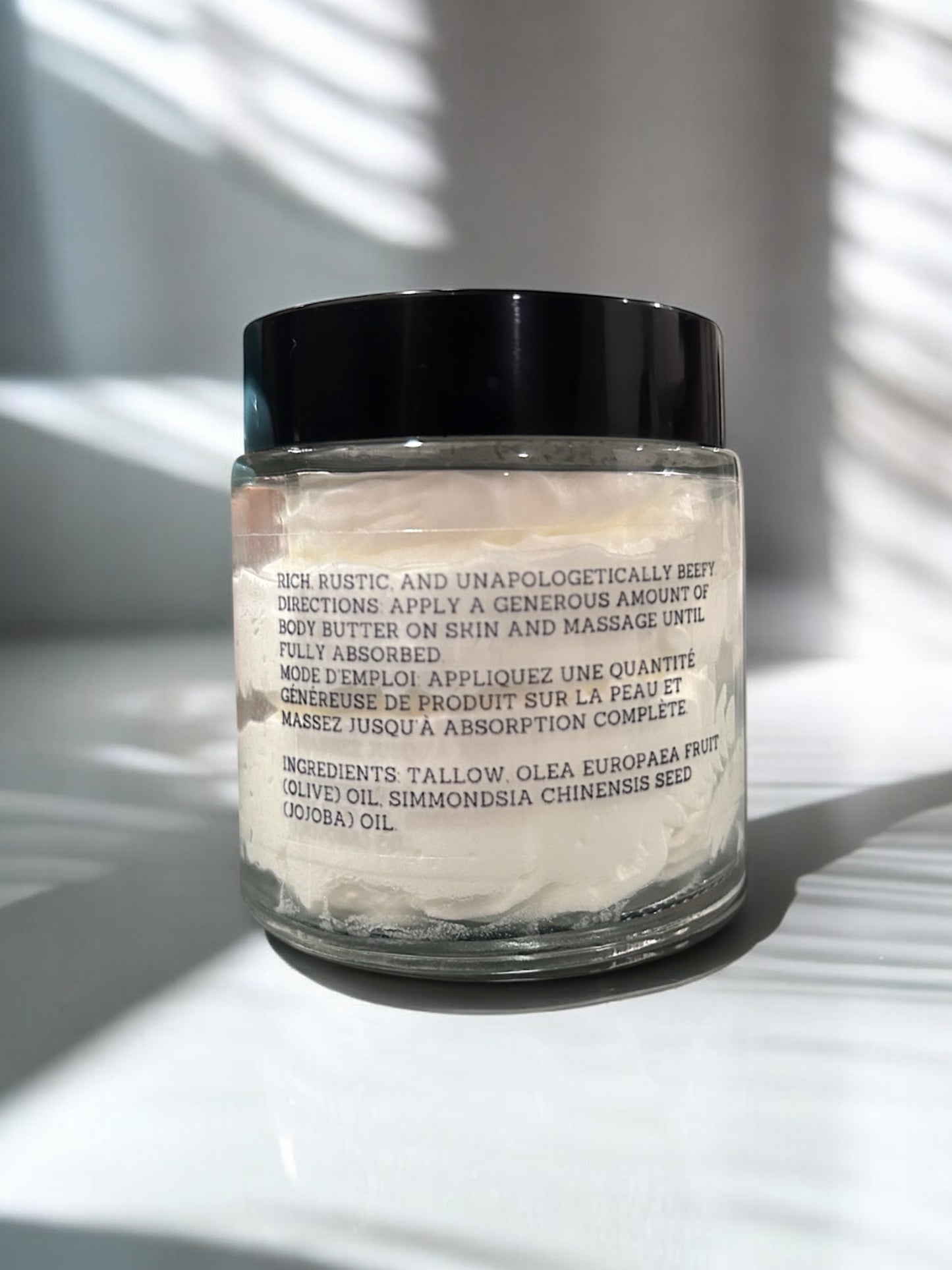 Whipped Tallow Body Butter ~ Beauty and the Beef (3.6oz)