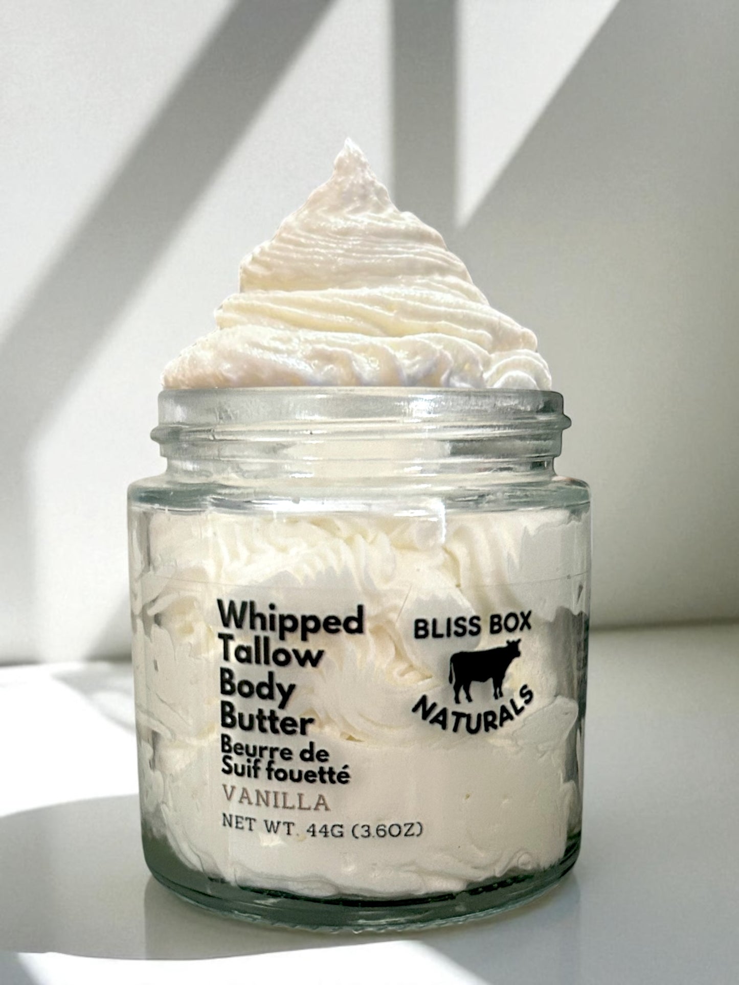 Whipped Tallow Body Butter (3.6oz) - Vanilla