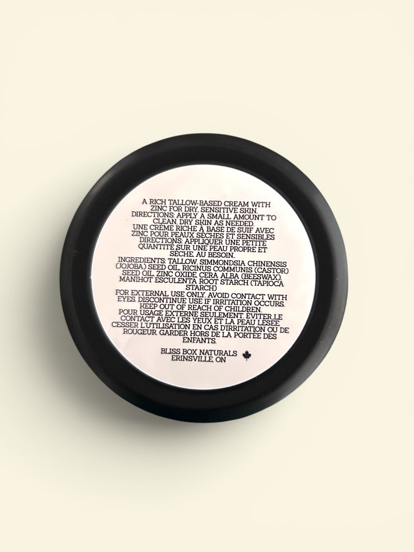 Tallow Cream + Zinc