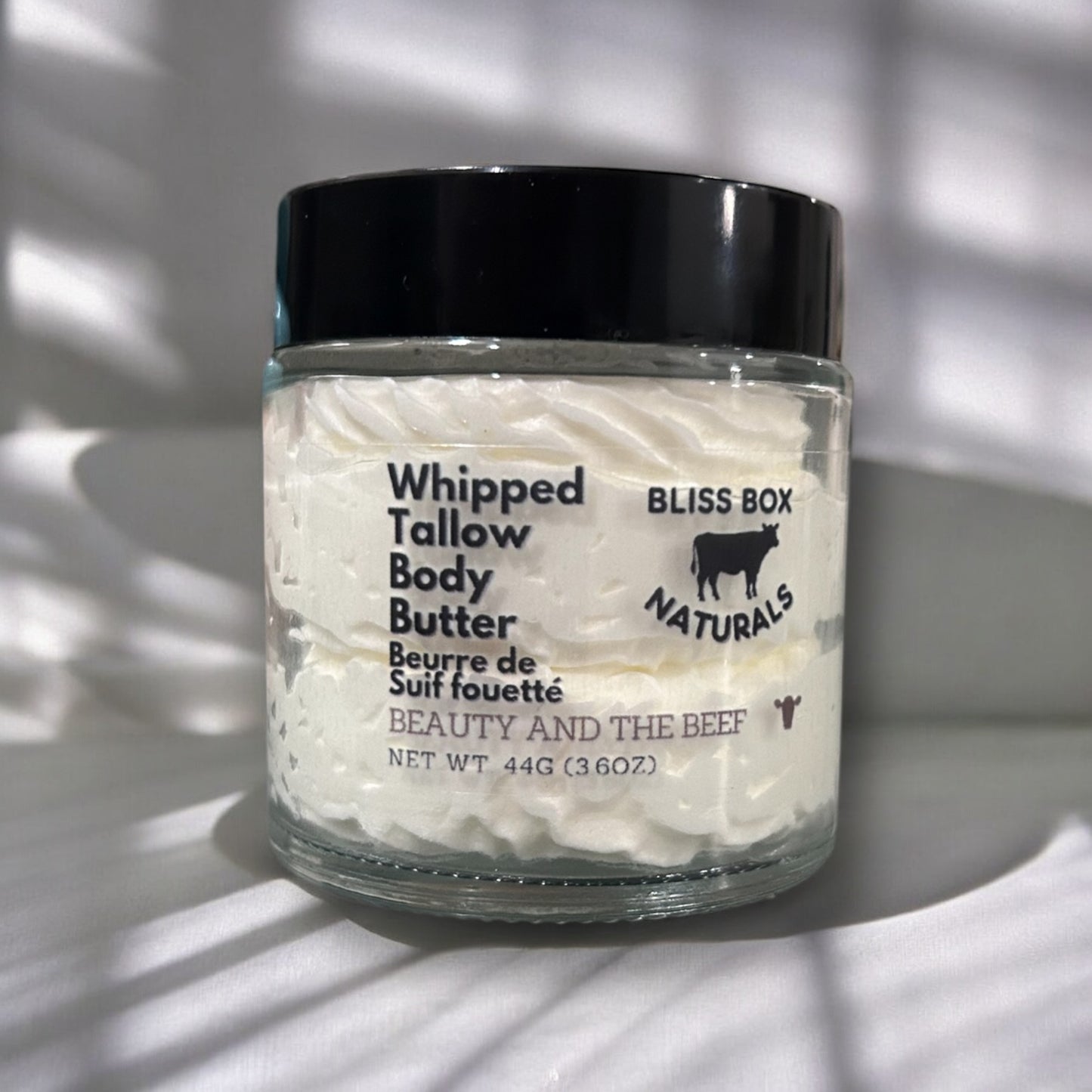 Whipped Tallow Body Butter ~ Beauty and the Beef (3.6oz)