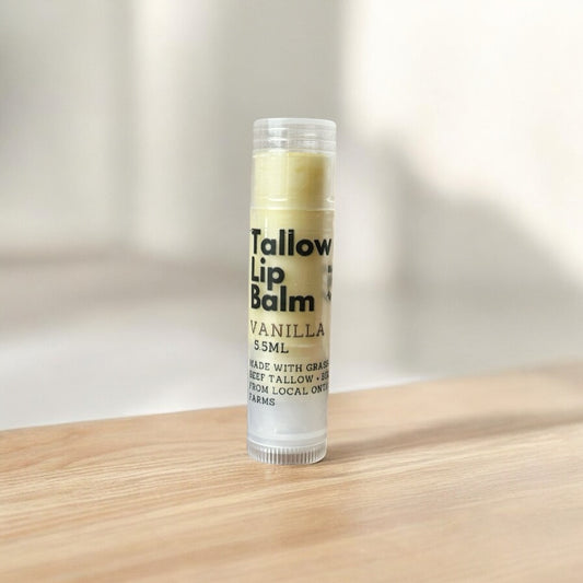 Tallow Lip Balm - Vanilla (5 pack)
