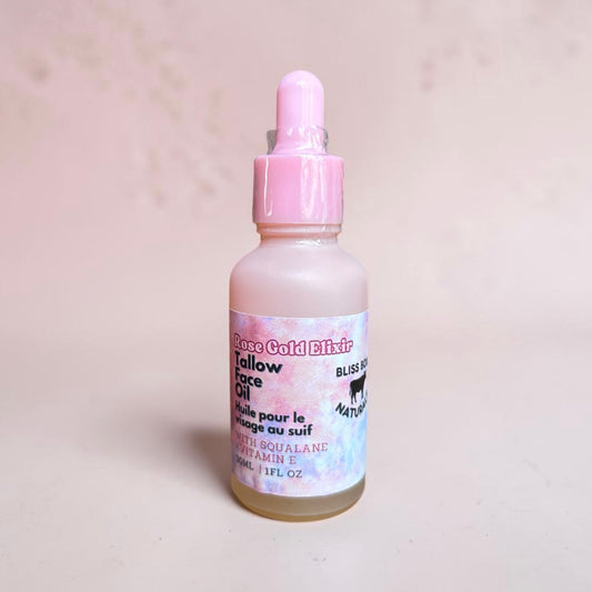 Tallow Face Oil ~ Squalane + Vitamin E